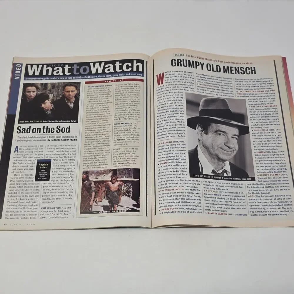 Entertainment Weekly Issue #550 July 2000 X-Men Jeff Jensen English